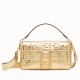 Replica Borsa grande Fendi Baguette con motivo FF oro imitazioni Miglior Prezzo Borsa grande Fendi Baguette con motivo FF oro Replica