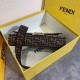 Replica Borsa grande Fendi Baguette in tessuto FF con finiture nere imitazioni Miglior Prezzo Borsa grande Fendi Baguette in tessuto FF con finiture nere Replica