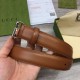 Replica Cintura sottile Gucci con fibbia G 655566 Marrone imitazioni Miglior Prezzo Cintura sottile Gucci con fibbia G 655566 Marrone Replica