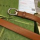 Replica Cintura sottile Gucci con fibbia G 655566 Marrone imitazioni Miglior Prezzo Cintura sottile Gucci con fibbia G 655566 Marrone Replica