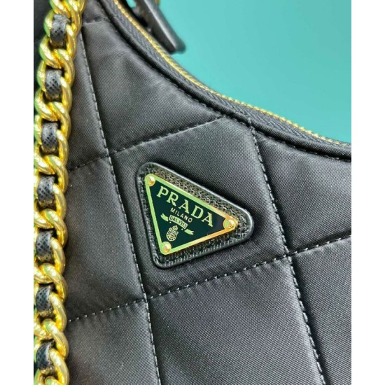 Replica Imitazione Miniborsa Prada Re-Nylon 1BC204 Nera imitazioni Miglior Prezzo Imitazione Miniborsa Prada Re-Nylon 1BC204 Nera Replica