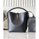 Replica YSL Saint Laurent Le 37 in borsa lucida nera imitazioni Miglior Prezzo YSL Saint Laurent Le 37 in borsa lucida nera Replica