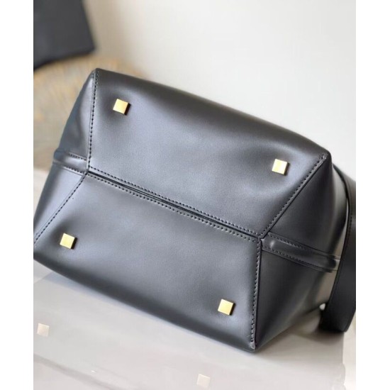 Replica YSL Saint Laurent Le 37 in borsa lucida nera imitazioni Miglior Prezzo YSL Saint Laurent Le 37 in borsa lucida nera Replica