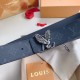 Replica Borsa Cintura reversibile Louis Vuitton LV Dove 40MM in tela monogramma Eclipse M0576V imitazioni Miglior Prezzo replica Cintura reversibile Louis Vuitton LV Dove 40MM in tela monogramma Eclipse M0576V