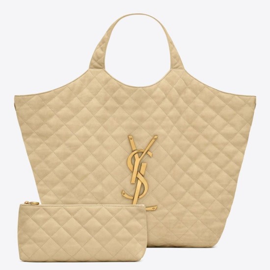 Replica Borsa 1:1 shopping maxi YSL Saint Laurent Icare Beige imitazioni Miglior Prezzo Borsa Replica shopping maxi YSL Saint Laurent Icare Beige