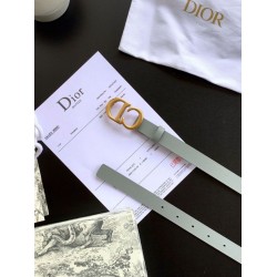 Cintura Dior Saddle 20MM Grigia Cintura Dior Saddle 20MM Grigia