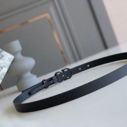 Replica Alta gamma Cintura Dior Saddle 20MM Pelle di vitello opaca Nera imitazioni Miglior Prezzo Alta gamma replica Cintura Dior Saddle 20MM Pelle di vitello opaca Nera