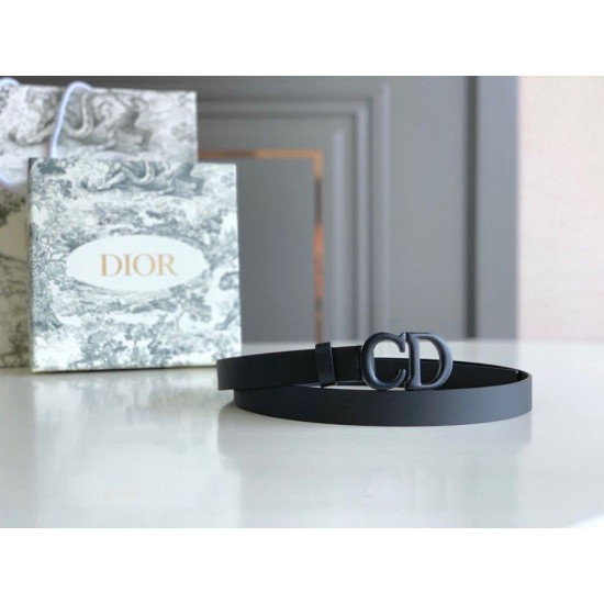 Replica Alta gamma Cintura Dior Saddle 20MM Pelle di vitello opaca Nera imitazioni Miglior Prezzo Alta gamma replica Cintura Dior Saddle 20MM Pelle di vitello opaca Nera