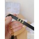 Replica Cintura Dior Caro 15MM in pelle di vitello e catena Nera imitazioni Miglior Prezzo Cintura Dior Caro 15MM in pelle di vitello e catena Nera Replica