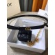 Replica Cintura Dior Caro 15MM con custodia rimovibile Nera imitazioni Miglior Prezzo Cintura Dior Caro 15MM con custodia rimovibile Nera Replica