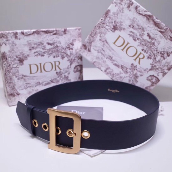 Replica Alta gamma Cintura Dior Diorquake 55MM Blu scuro imitazioni Miglior Prezzo Alta gamma replica Cintura Dior Diorquake 55MM Blu scuro