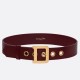Replica Borsa Cintura Dior Diorquake 35MM Bordeaux imitazioni Miglior Prezzo replica Cintura Dior Diorquake 35MM Bordeaux