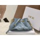 Miglior Prezzo Bora Pari replica Dior Ammi Piccola Macrocannage Blu
