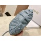 Miglior Prezzo Bora Pari replica Dior Ammi Piccola Macrocannage Blu