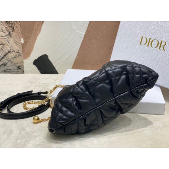 Replica borse griffate Dior Ammi piccola/media Macrocannage Nera imitazioni Miglior Prezzo Imitazioni borse griffate Dior Ammi piccola/media Macrocannage Nera Replica