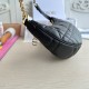 Replica Borsa a tracolla Dior CD Lounge Pelle di agnello macrocannage nera imitazioni Miglior Prezzo Borsa a tracolla Dior CD Lounge Pelle di agnello macrocannage nera Replica