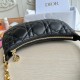 Replica Borsa a tracolla Dior CD Lounge Pelle di agnello macrocannage nera imitazioni Miglior Prezzo Borsa a tracolla Dior CD Lounge Pelle di agnello macrocannage nera Replica