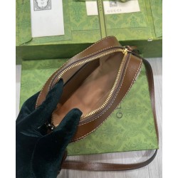 Borse piccola Gucci Horsebit 1955 760196 Caffè Borse piccola Gucci Horsebit 1955 760196 Caffè