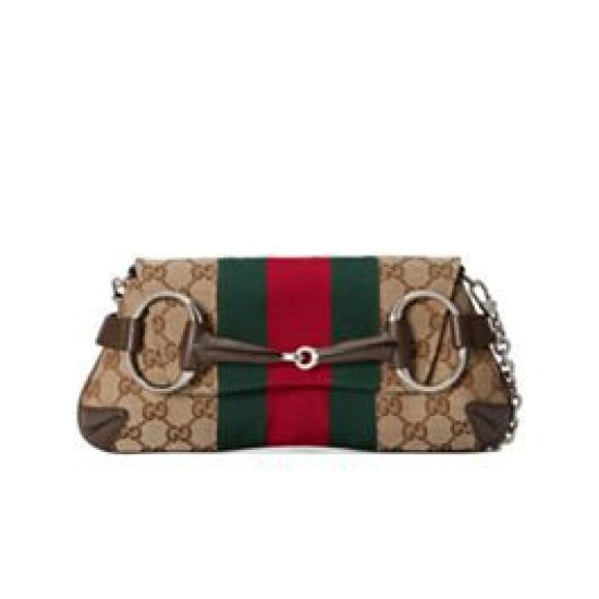 Replica Dettagli perfetti Borsa 1:1 a tracolla piccola Gucci Horsebit Chain 764339 Caffè scuro imitazioni Miglior Prezzo Dettagli perfetti Borsa Replica a tracolla piccola Gucci Horsebit Chain 764339 Caffè scuro