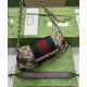 Replica Dettagli perfetti Borsa 1:1 a tracolla piccola Gucci Horsebit Chain 764339 Caffè scuro imitazioni Miglior Prezzo Dettagli perfetti Borsa Replica a tracolla piccola Gucci Horsebit Chain 764339 Caffè scuro