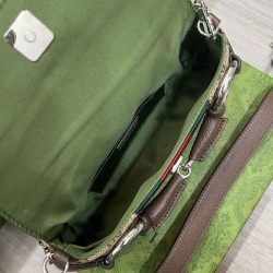 Replica Dettagli perfetti Borsa 1:1 a tracolla piccola Gucci Horsebit Chain 764339 Caffè scuro imitazioni Miglior Prezzo Dettagli perfetti Borsa Replica a tracolla piccola Gucci Horsebit Chain 764339 Caffè scuro
