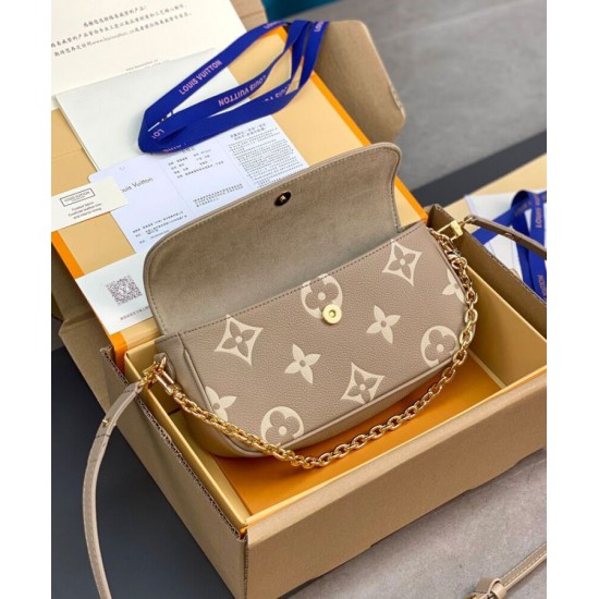Replica Borsa Portafoglio Louis Vuitton con catena Borsa Ivy M82211 Grigio imitazioni Miglior Prezzo replica Portafoglio Louis Vuitton con catena Borsa Ivy M82211 Grigio