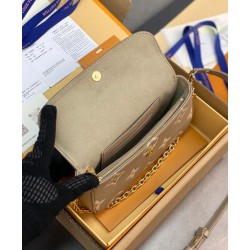 Portafoglio Louis Vuitton con catena Borsa Ivy M82211 Grigio Portafoglio Louis Vuitton con catena Borsa Ivy M82211 Grigio