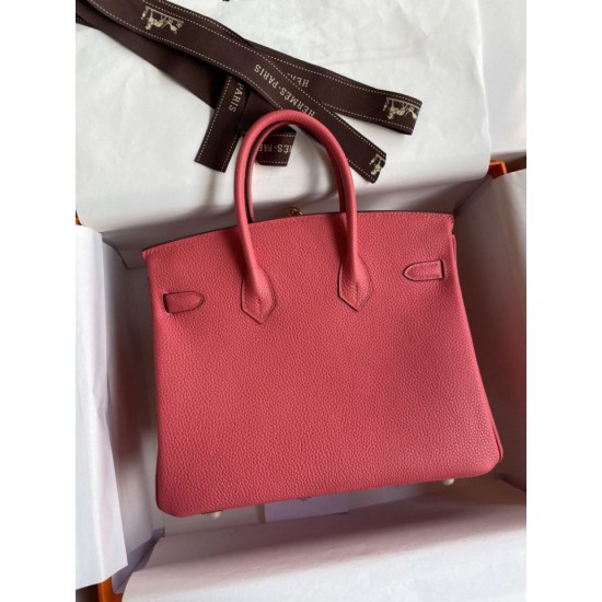 Replica Hermes Birkin 25 Retourne Borsa fatta a mano Rossetto rosa Clemence imitazioni Miglior Prezzo Hermes Birkin 25 Retourne Borsa fatta a mano Rossetto rosa Clemence Replica