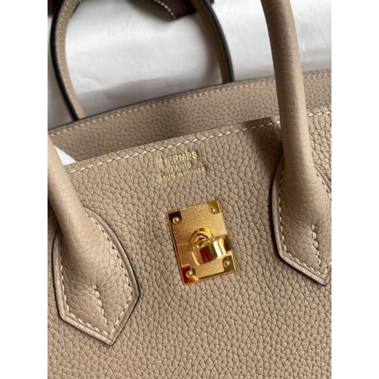 Replica Borse Alta Qualità Hermes Birkin 25 Retourne Tortora Clemence Grigio imitazioni Miglior Prezzo Borse Replica Alta Qualità Hermes Birkin 25 Retourne Tortora Clemence Grigio