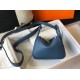 Replica Borsa Hermes Lindy Mini Agata Blu Clemence imitazioni Miglior Prezzo Borsa Hermes Lindy Mini Agata Blu Clemence Replica