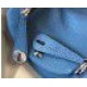 Replica Borsa Hermes Lindy Mini Agata Blu Clemence imitazioni Miglior Prezzo Borsa Hermes Lindy Mini Agata Blu Clemence Replica