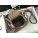 Replica Borsa Hermes Lindy Mini Taupe Clemence in pelle di vitello imitazioni Miglior Prezzo Borsa Hermes Lindy Mini Taupe Clemence in pelle di vitello Replica