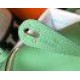 Replica Borsa Hermes Lindy Mini Clemence in pelle di vitello verde imitazioni Miglior Prezzo Borsa Hermes Lindy Mini Clemence in pelle di vitello verde Replica