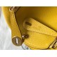 Replica Borsa Hermes Lindy Mini Clemence in pelle di vitello gialla imitazioni Miglior Prezzo Borsa Hermes Lindy Mini Clemence in pelle di vitello gialla Replica