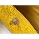 Replica Borsa Hermes Lindy Mini Clemence in pelle di vitello gialla imitazioni Miglior Prezzo Borsa Hermes Lindy Mini Clemence in pelle di vitello gialla Replica