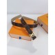Replica Borsa Cintura reversibile Louis Vuitton LV con iniziali 30 mm M0646V Tela monogramma imitazioni Miglior Prezzo replica Cintura reversibile Louis Vuitton LV con iniziali 30 mm M0646V Tela monogramma