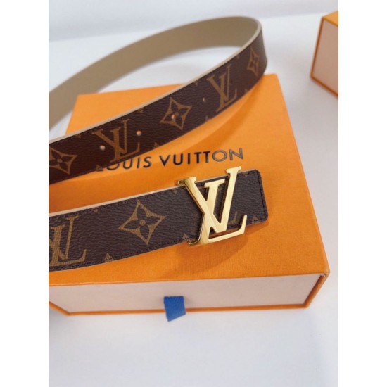 Replica Borsa Cintura reversibile Louis Vuitton LV con iniziali 30 mm M0646V Tela monogramma imitazioni Miglior Prezzo replica Cintura reversibile Louis Vuitton LV con iniziali 30 mm M0646V Tela monogramma