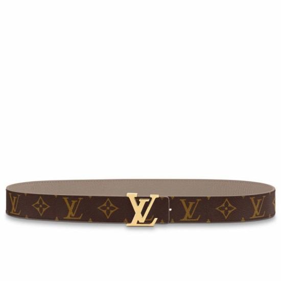 Replica Borsa Cintura reversibile Louis Vuitton LV con iniziali 30 mm M0646V Tela monogramma imitazioni Miglior Prezzo replica Cintura reversibile Louis Vuitton LV con iniziali 30 mm M0646V Tela monogramma