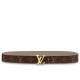 Replica Borsa Cintura reversibile Louis Vuitton LV con iniziali 30 mm M0646V Tela monogramma imitazioni Miglior Prezzo replica Cintura reversibile Louis Vuitton LV con iniziali 30 mm M0646V Tela monogramma