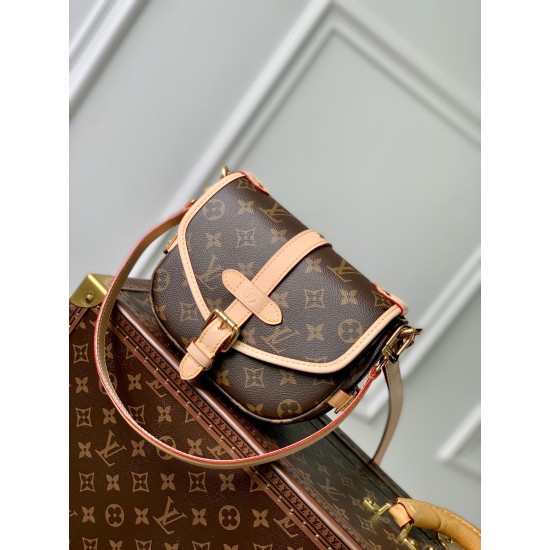 Replica Borsa Louis Vuitton Saumur BB in tela monogramma M46740 imitazioni Miglior Prezzo Borsa Louis Vuitton Saumur BB in tela monogramma M46740 Replica
