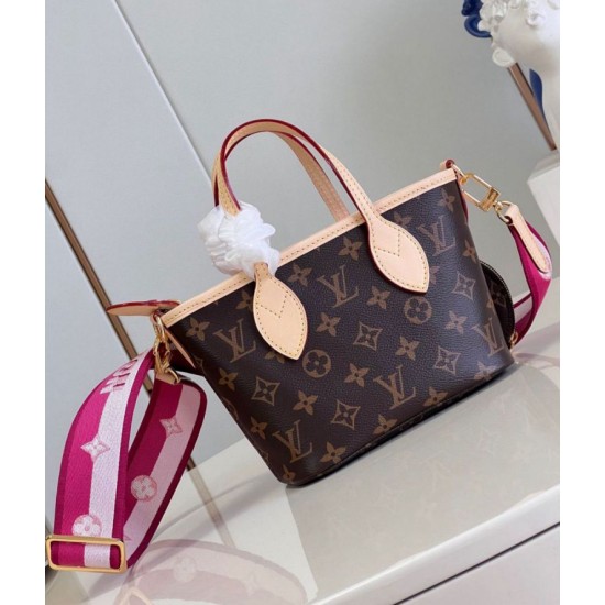 Replica Borsa Louis Vuitton Neverfull BB M46786 Tela monogramma imitazioni Miglior Prezzo Borsa Louis Vuitton Neverfull BB M46786 Tela monogramma Replica