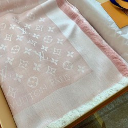 Replica Scialle monogramma Louis Vuitton M72046 Rosa imitazioni Miglior Prezzo Scialle monogramma Louis Vuitton M72046 Rosa Replica