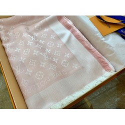 Scialle monogramma Louis Vuitton M72046 Rosa Scialle monogramma Louis Vuitton M72046 Rosa