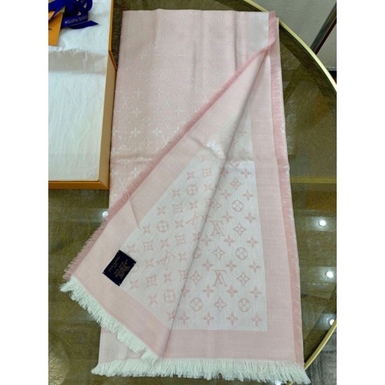 Replica Scialle monogramma Louis Vuitton M72046 Rosa imitazioni Miglior Prezzo Scialle monogramma Louis Vuitton M72046 Rosa Replica
