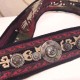 Miglior Prezzo falso Cinturino Dior Canvas di ispirazione bohémien rosso Replica