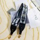 Miglior Prezzo falso Tracolla Dior con ricamo Tie Dior multicolore blu Replica
