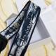 Miglior Prezzo falso Tracolla Dior con ricamo Tie Dior multicolore blu Replica
