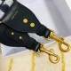 Miglior Prezzo falso Tracolla Dior con ricamo Tie Dior multicolore blu Replica
