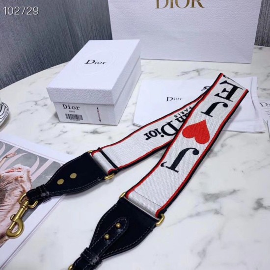 Replica falso Tracolla Christian Dior con motivo Je t'aime multicolore imitazioni Miglior Prezzo falso Tracolla Christian Dior con motivo Je t'aime multicolore Replica
