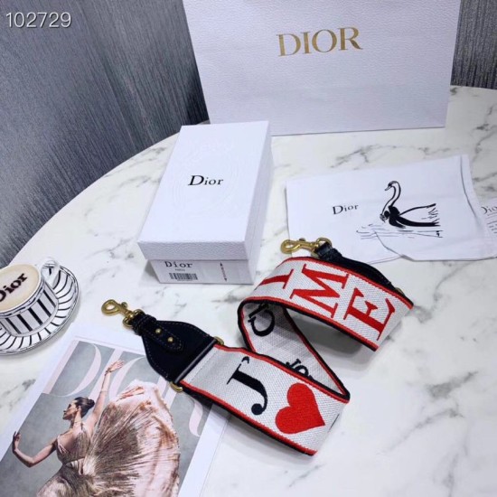 Replica falso Tracolla Christian Dior con motivo Je t'aime multicolore imitazioni Miglior Prezzo falso Tracolla Christian Dior con motivo Je t'aime multicolore Replica